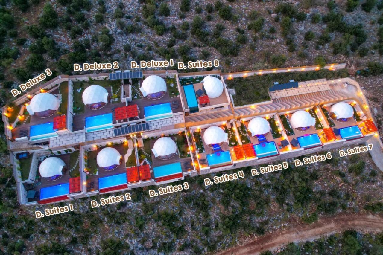 Kalkan Dome Suites & Deluxe Hotel Каш Екстериор снимка