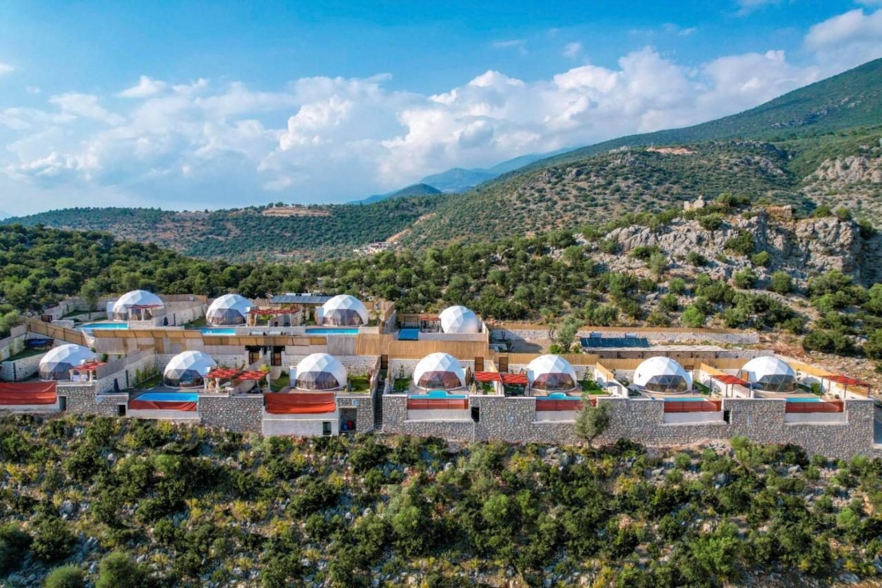 Kalkan Dome Suites & Deluxe Hotel Каш Екстериор снимка