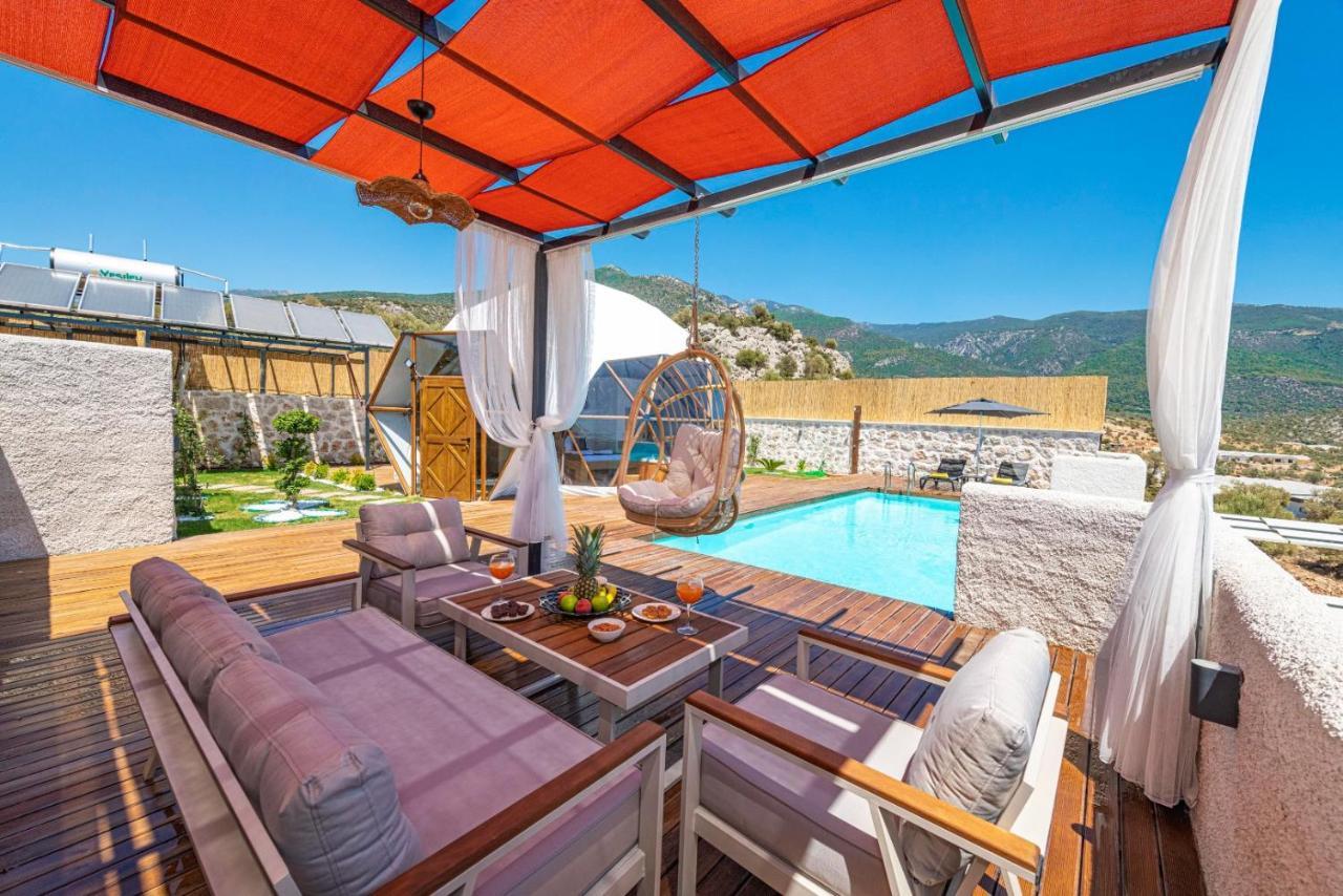 Kalkan Dome Suites & Deluxe Hotel Каш Екстериор снимка